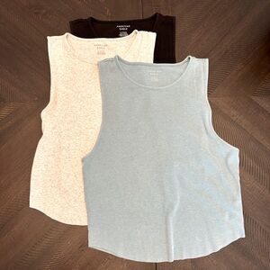 American Eagle Outfitters Set of 3 Tanks